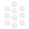 HAPINARY 10pcs Pacifier Holder Case Transparent Storage Box for Soothers Easy to Clean Portable Organizer for Travel and Home Use Protects from Dirt and Debris view 1