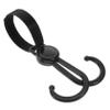 HAPINARY 5pcs Double Hook Stroller Hook Convenient Hanger for Shopping Bags Diaper Bags and Household Items Lightweight Easy to Install for Supermarket and Outdoor Use view 1