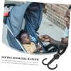 HAPINARY 5pcs Double Hook Stroller Hook Convenient Hanger for Shopping Bags Diaper Bags and Household Items Lightweight Easy to Install for Supermarket and Outdoor Use view 2