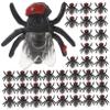 BRIGHTFUFU Giant Fake 50pcs Artificial Fly Props Tricky Halloween Toys April Fool's Day Prank view 1