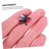 BRIGHTFUFU Giant Fake 50pcs Artificial Fly Props Tricky Halloween Toys April Fool's Day Prank view 3