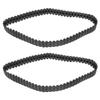 Totority Rubber Tank Tracks 2 Pcs Rc Tank Tracks Replacement for Robot Track Replacement DIY Track Parts for Rc Crawler Model Easy Install view 1