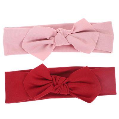 ANDRESLAD 2pcs Girls Bow Headbands Hairbands for Toddlers Hair Accessories for Festivals Birthdays and Showers