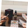 COSMEVIVI Pu Leather Card Deck Storage Box Practical Game Cards Organizer for Home Supplies Lightweight and Portable Design for Collecting and Protecting view 4