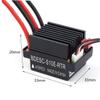 MERRYHAPY 11.1v Brushed Motor Controller Esc for Rc Vehicles High Voltage Black Design Suitable for Trucks Boats and Cars Reverse Brake Functions Included view 3