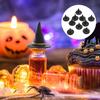 Alasum Mini Witch Hats for Crafts Halloween Party Decorations Dollhouse Accessories Small Black Witch Hat Ornaments for Diy Micro Landscape Photo Props view 3