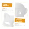 Alasum 6pcs Paintable Face Masks Blank Masks for Arts Crafts Party Decorations and Costume Events for Creative Projects Cat Designs view 4