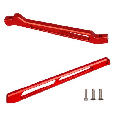 Alloy HD Chassis Brace Set for Front Rear Brace for Arrma 1/8 Kraton 6S BLX Upgrade Parts Aluminum Center Cars Hopups & Upgrades Part, Replaces ARA320511, Hop Ups Support Frame Hops up Kraton 6S BLX