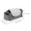 SECFOU Diaper Bag Tote Set Stroller Bag Easy One-hand Operation Stickers for Boys and Girls and Cell Phone Pocket for Parents view 2
