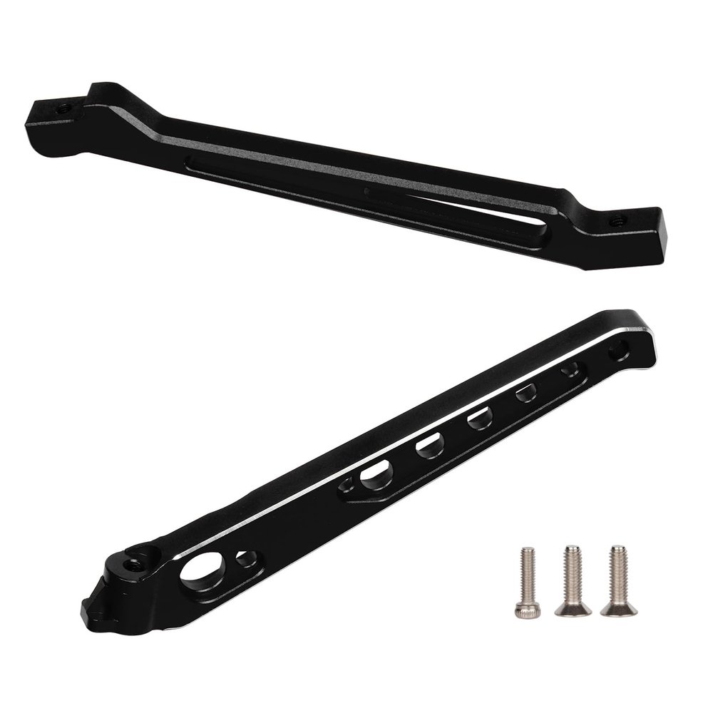Aluminum Alloy HD Chassis Brace Set for Front Rear Brace for Arrma 1/8 Typhon/Notorious/Outcast/Senton 6S BLX Upgrade Parts Aluminum Center Cars Hopups,Replaces ARA320555,Hop Ups Support Frame