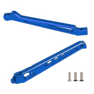 Aluminum Alloy HD Chassis Brace Set for Front Rear Brace for Arrma 1/8 Typhon/Notorious/Outcast/Senton 6S BLX Upgrade Parts Aluminum Center Cars Hopups,Replaces ARA320555,Hop Ups Support Frame