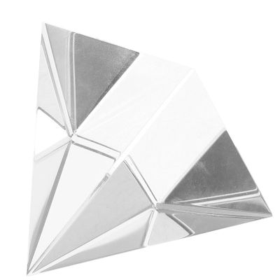 SKISUNO Glass Prism Pyramid Shape Photography Accessory Science Experiment Tool Optical Experiment Prisms