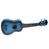 21 Inch 4 String Wooden Acoustic Guitar Ukulele Musical Instruments Perfect for Beginner (Blue) view 3