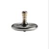 Craighill Tracer Top - Metal Spinning Top, Kinetic Desk Fidget Object, Top Spinner & Desk Decor, Premium Stainless Steel, Long Spin Time, Yellow - 1.25" x 1.25" view 3