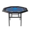 Barrington 48-in Poker Table with Folding Legs and Drink Holders for 8 Players Perfect for Game Rooms view 1