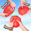 Squishy Extra Large Strawberry, Gag Gifts Funny Adult, Giant Stress Ball, Fidget Sensory Toy for Kids, ADHD Toys view 2