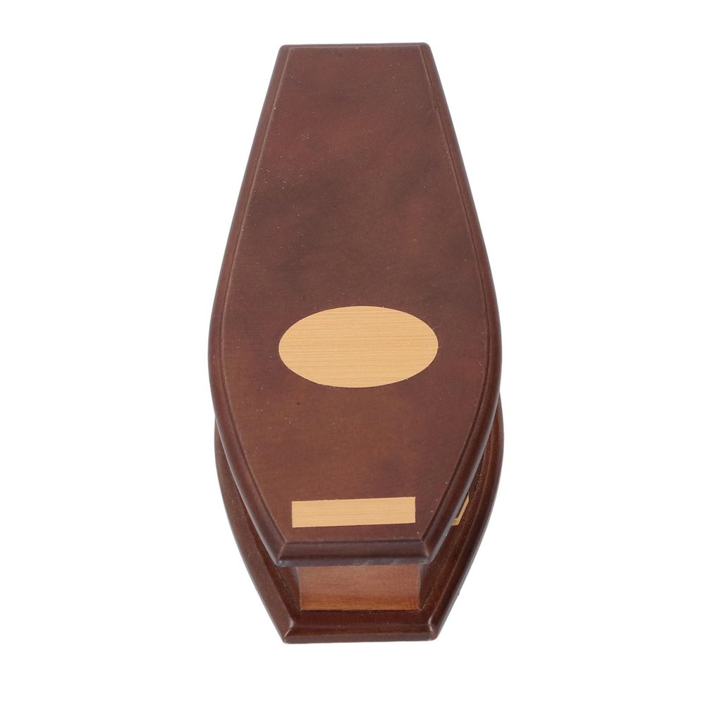 1:12 Doll House Miniature Coffin Mini Coffin Dollhouse Wooden Coffin Decor Miniature Tiny Coffin Doll House Accessory Decoration