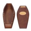 1:12 Doll House Miniature Coffin Mini Coffin Dollhouse Wooden Coffin Decor Miniature Tiny Coffin Doll House Accessory Decoration view 3
