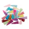 ibasenice 25pcs Horn Hair Accessories Glitter Craft Horns Spiral Design for Creative Projects Fun Party Favors Material view 1