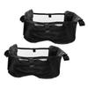 CONGARTENO 2pcs Stroller Cargo Bags Underseat Organizer with Mesh Netting Storage Baskets for Prams Enhanced Storage Capacity for Essentials view 1