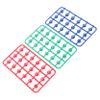 TOYANDONA 49pcs Multi-Color Bingo Balls for Raffle Games Lightweight Lottery Game Balls with Numbers for Parties and Events view 1