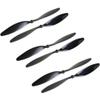 JNOEEDWN Propellers 2Pair Compatible with 8045/1045/1047/1147/1238/1260/1245 Carbon Fiber Propeller CF Blades Compatible with RC Quadcopter Hexacopter Multi Rotor UFO(1047 propellers) view 2