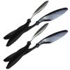 JNOEEDWN Propellers 2Pair Compatible with 8045/1045/1047/1147/1238/1260/1245 Carbon Fiber Propeller CF Blades Compatible with RC Quadcopter Hexacopter Multi Rotor UFO(1047 propellers) view 4