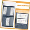 Tofficu 20pcs Banknote Storage Book Transparent Currency Holder Album Material for Robust Water-Resistant Design Compatibility for Collectors view 3