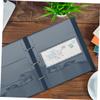 Tofficu 20pcs Banknote Storage Book Transparent Currency Holder Album Material for Robust Water-Resistant Design Compatibility for Collectors view 4