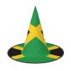 BGSHJVF Flag Of Jamaica Print Halloween Witch Hat Cosplay Caps Halloween Decoration Costume Accessories For Party view 1