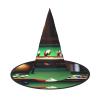 BGSHJVF Billiard Print Halloween Witch Hat Cosplay Caps Halloween Decoration Costume Accessories For Party view 1