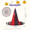 BGSHJVF Telephone Booth Print Halloween Witch Hat Cosplay Caps Halloween Decoration Costume Accessories For Party view 3