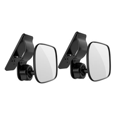 ULTECHNOVO 2pcs Car Rearview Mirror Auxiliary Mirror Suction Cup Style for Rear Facing Boy Girl Fit