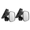 ULTECHNOVO 2pcs Car Rearview Mirror Auxiliary Mirror Suction Cup Style for Rear Facing Boy Girl Fit view 1