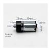 12mm N20 Planetary Gear Electronic Starter DC 1.5V 3V 3.7V 155RPM Slow Speed Cross Shaft Planetary Gearbox Reducer Electronic Starter DIY Robot Toy view 2