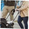 Wakauto 2pcs Rotating Stroller Hooks Strong Hanging Bag Clips for Shopping and Diaper Bags Easy Installation Lightweight and Compact Design for Strollers view 3