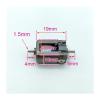 VUBBJCRS Small 15mm 010 Electronic Starter DC 6V 9V 12V 21000RPM High Speed Dual 1.5mm Shaft DIY RC HO Slot Car Rail Train Model view 2