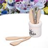 1:12 Scale Dollhouse Miniature Kitchen Accessories - 5 Piece Set Includes Knife, Fork, Spoon and Whisk for Cute and Authentic Kitchen Decoration view 2