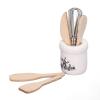 1:12 Scale Dollhouse Miniature Kitchen Accessories - 5 Piece Set Includes Knife, Fork, Spoon and Whisk for Cute and Authentic Kitchen Decoration view 4