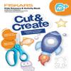 Children's Scissors & Craft Book Petrol from 6 Years view 1