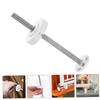 Totority 5pcs Door Rail Parts Gate Mounting Hardware Bolt Screw Fit Easy to Install view 2