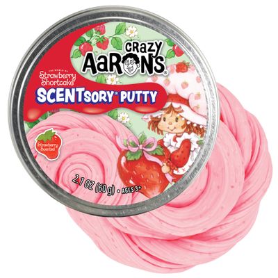 Crazy Aaron's Strawberry Shortcake SCENTsory Putty - Made in USA
