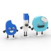CYSNATU Bfdi Battle Building Block Set, DIY Anime Dream Island Character Figure Model Toys, Collectible Building Bricks Birthday Gift for Kids (496 Pcs) view 3