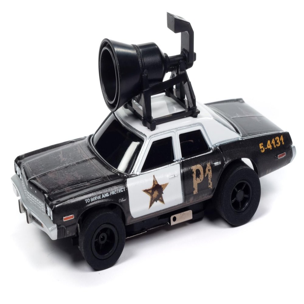 AW AUTO World AutoWorld SC409-3 X-Traction Blues Brothers 1974 Dodge Monaco Electric Slot Car