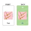 Bilingual Hmong Flashcards for Toddlers, Preschoolers, Adults, ESL, Colors, Shapes, Animals, Family, Weather, Talking view 4
