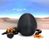 3D Printed Dragon with Dragon Egg, 12 Inches Black and Orange Cherry Blossom with Dragon Egg, Fidget ADHD Autism Sensory Toy D064-CLS view 4