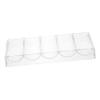 KONTONTY Grid Poker Chip Holder Tray Large Capacity Poker Chip Box Rack Storage Box view 1