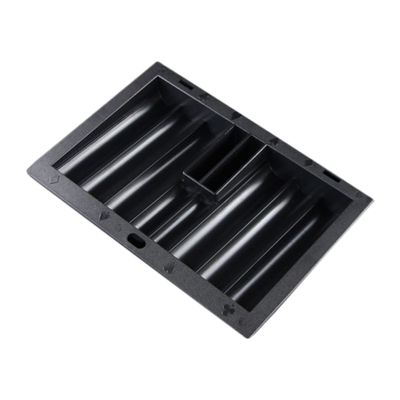 MOLUCKFU Poker Chip Tray Organizer Plastic Holder for Tabletop Storage for Game and Poker Parties Keep Your Chips Neat and Accessible