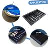 MOLUCKFU Poker Chip Tray Organizer Plastic Holder for Tabletop Storage for Game and Poker Parties Keep Your Chips Neat and Accessible view 4