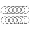 BIUDECO 12pcs Silicone Jelly Wristbands Stretchy Solid Color Bracelets for Comfortable Wear for Men Women Versatile Use As Hair Ties Bangles Silicone Material view 1